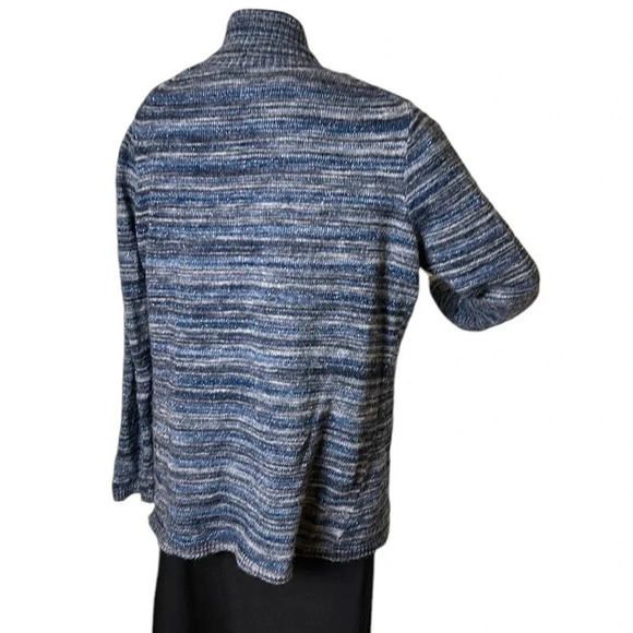 Coldwater Creek,cardigan,wool blend,metallic thread. open front Might be vintage - Picture 7 of 17